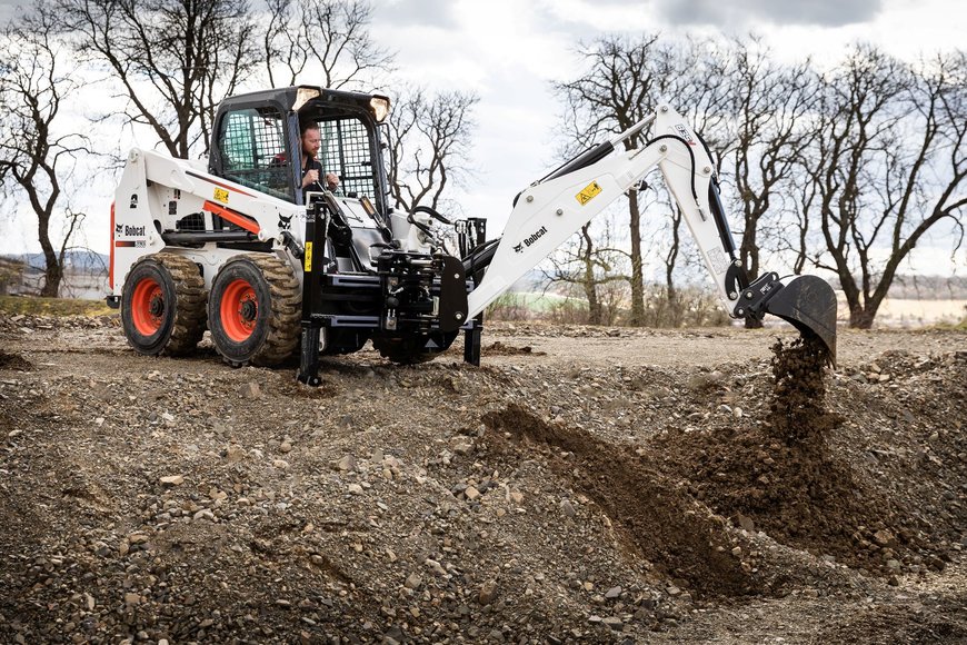 New Backhoe Attachment for Bobcat Compact Loaders for MEA
